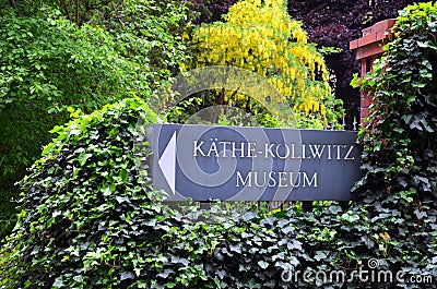 KÃ¤the Kollwitz museum (Berlin) Editorial Stock Photo